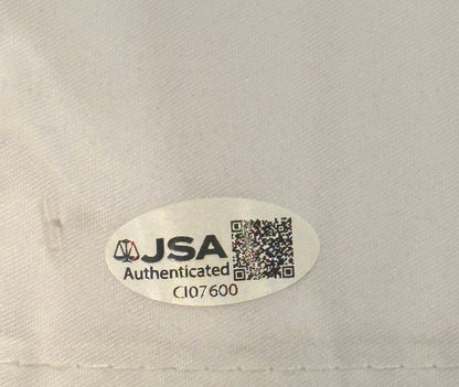 Tommy Fleetwood Autographed 2025 Ryder Cup Pin Flag Team Europe JSA COA