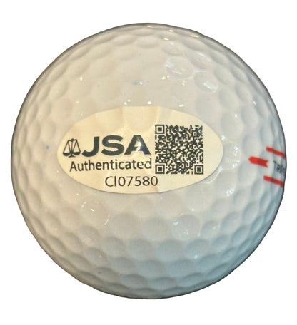 Sepp Straka Autographed 2025 Ryder Cup Golf Ball JSA COA Team Europe