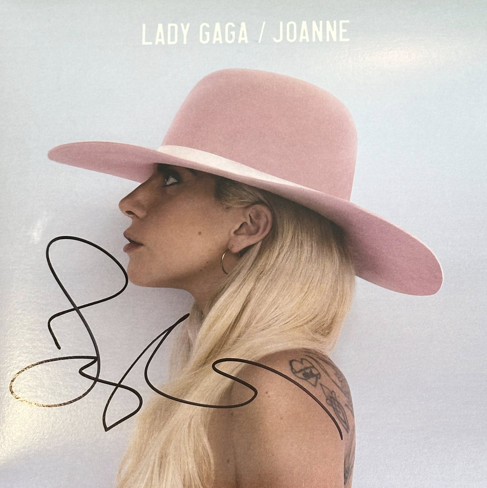 Lady Gaga Autographed Joanne Vinyl JSA COA Read Description