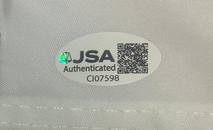 Xander Schauffele Autographed 2025 Ryder Cup Pin Flag Team USA JSA COA