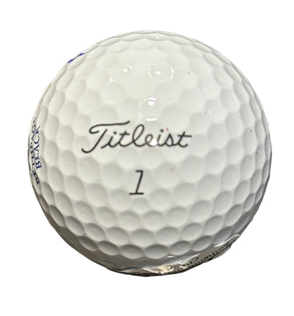 Justin Rose Autographed 2025 Ryder Cup Golf Ball JSA COA Team Europe