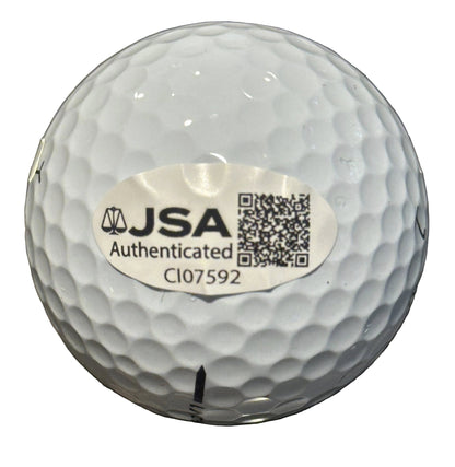 Rasmus Højgaard Autographed 2025 Ryder Cup Golf Ball JSA COA Team Europe