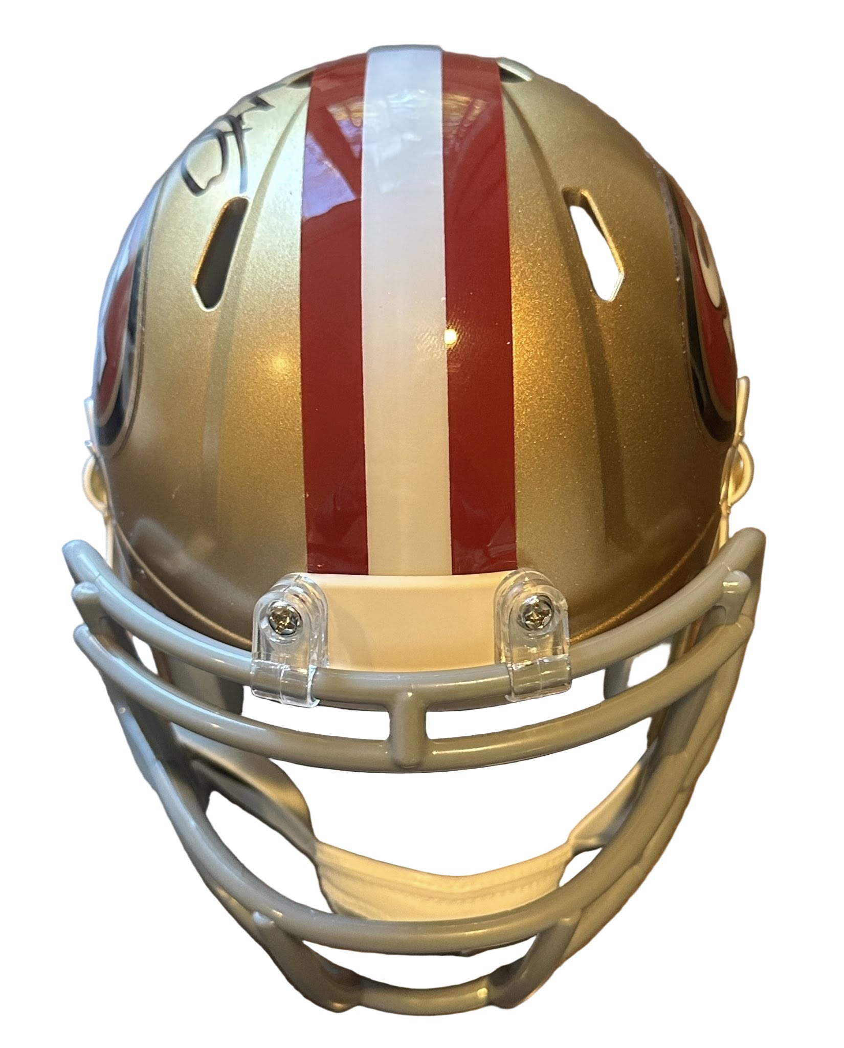 Mac Jones Autographed San Francisco 49ers Mini Helmet