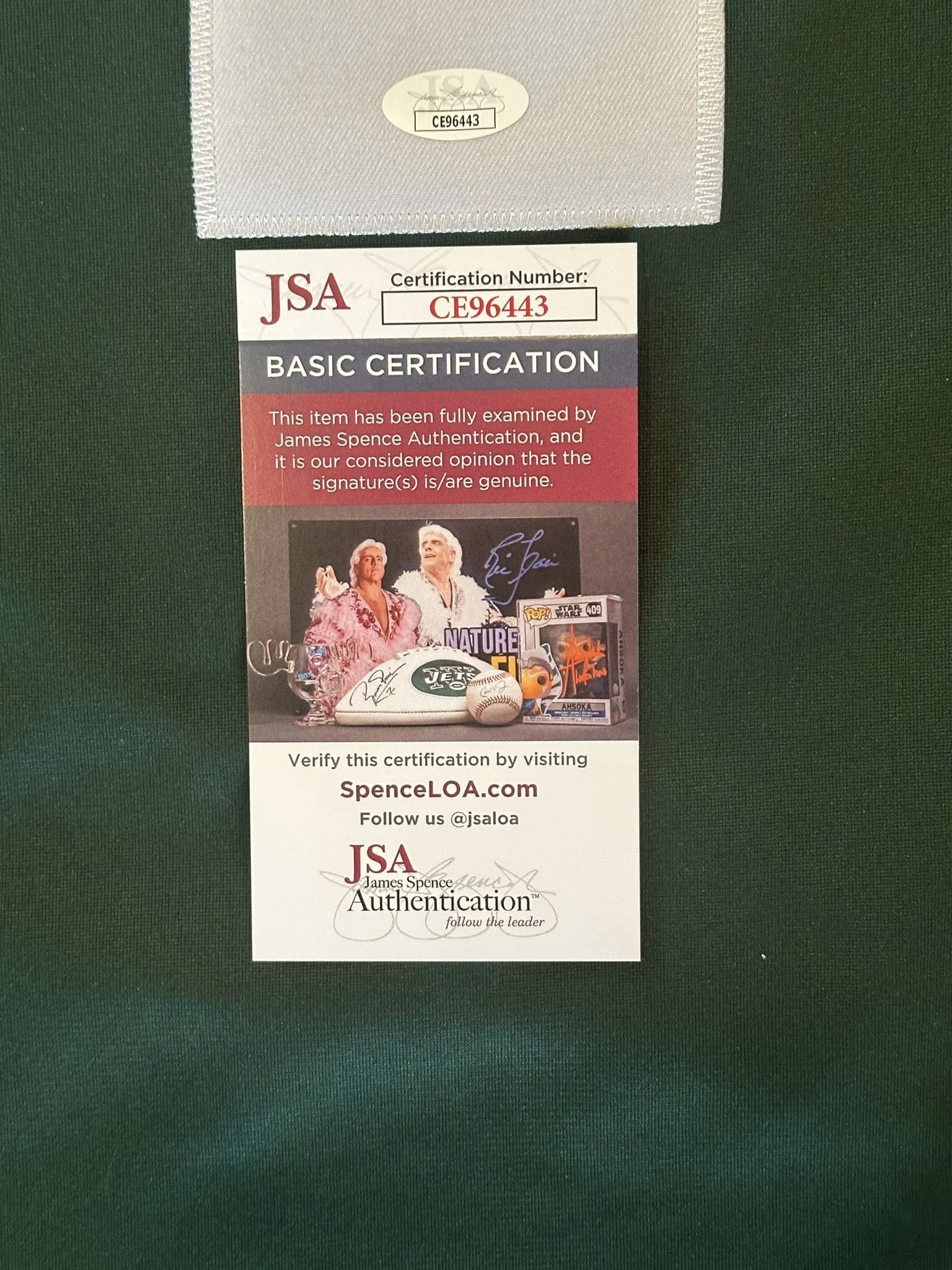 Ryan Fitzpatrick Signed Autographed New York Jets Jersey JSA COA