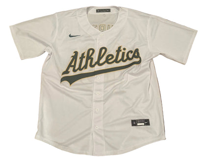 Nick Kurtz Autographed Athletics Jersey "25 AL ROY" Inscription JSA COA