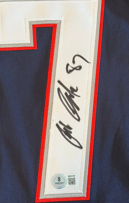 Rob Gronkowski Autographed New England Patriots Jersey BAS