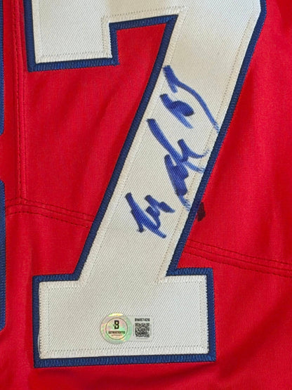 Rob Gronkowski Autographed New England Patriots Jersey BAS