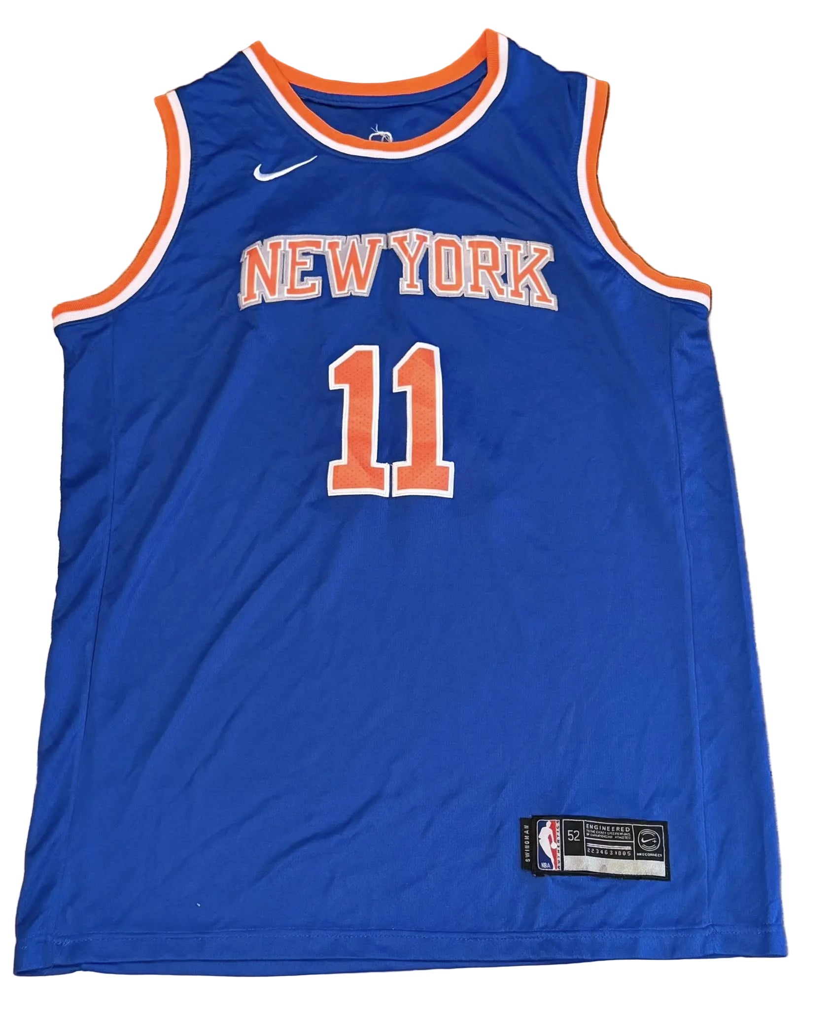 Jalen Brunson New York Knicks Jersey Size 52