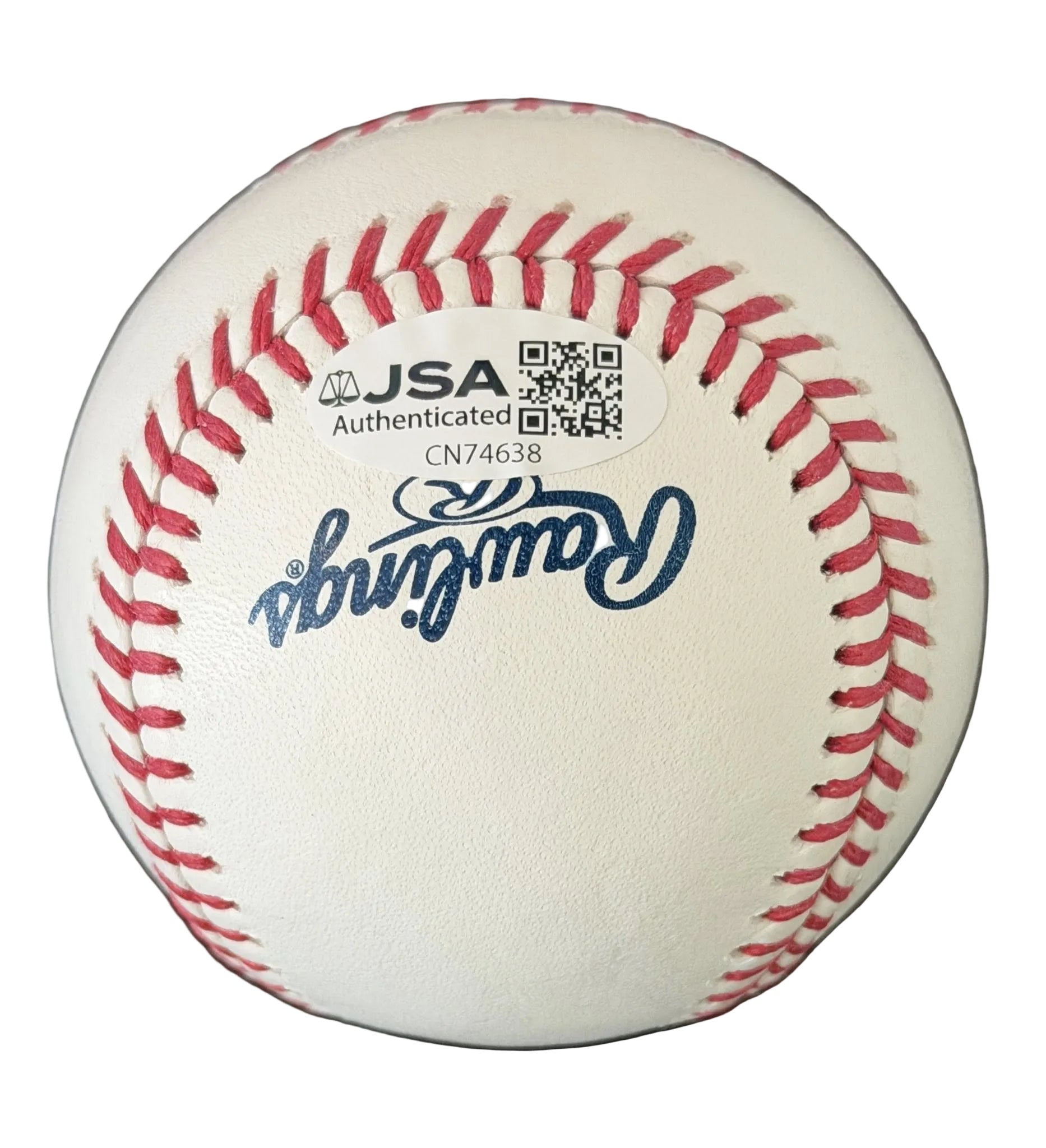 Steve Young Autographed & Inscribed Hall of Fame MLB Baseball JSA COA