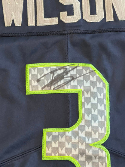 Russell Wilson Autographed Seattle Seahawks Jersey JSA COA
