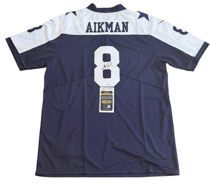 Troy Aikman Autographed Dallas Cowboys Jersey JSA COA