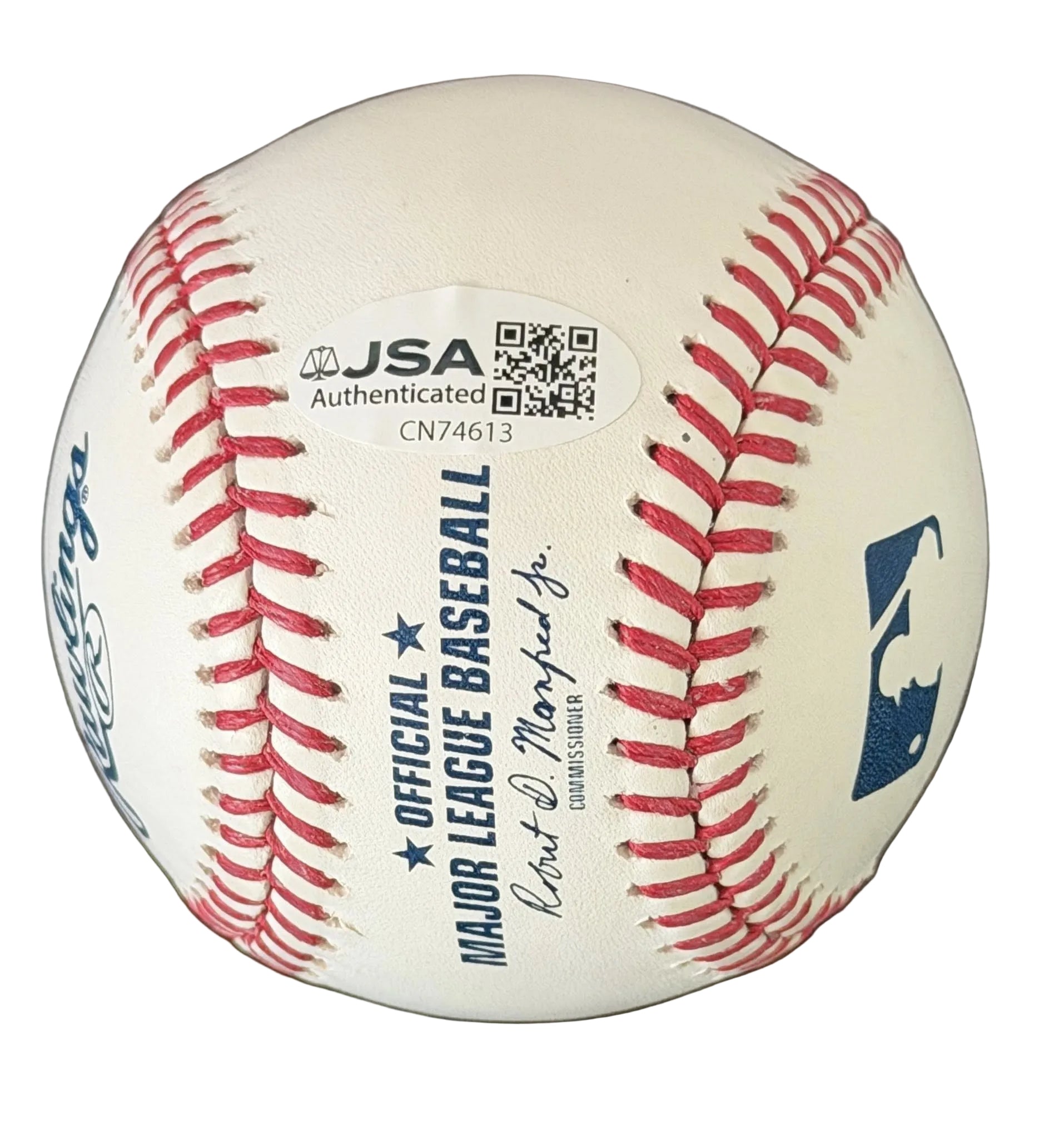 Jorge Posada Autographed Official MLB Baseball JSA COA New York Yankees