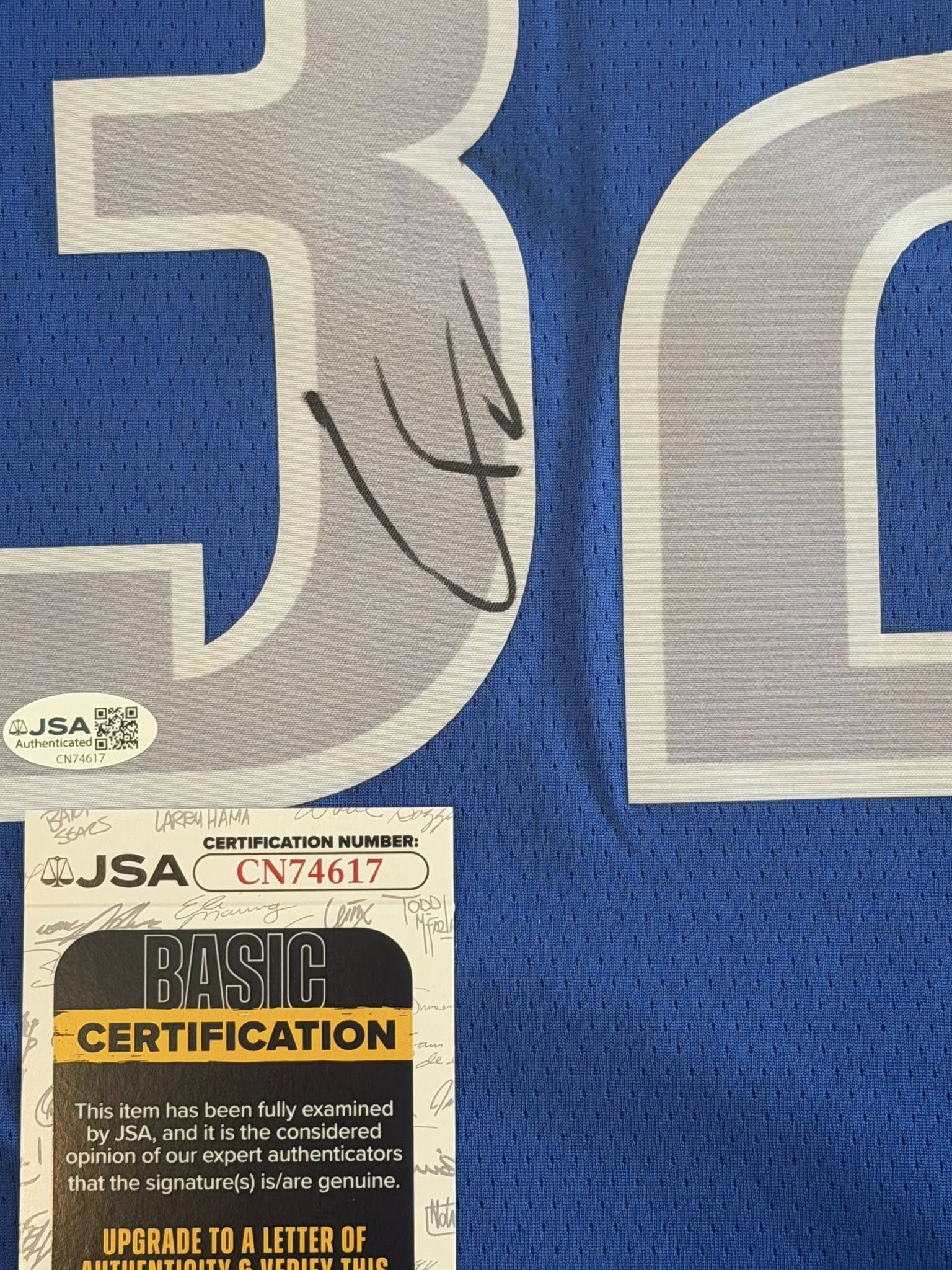 Cooper Flagg Autographed Dallas Mavericks Jersey JSA COA