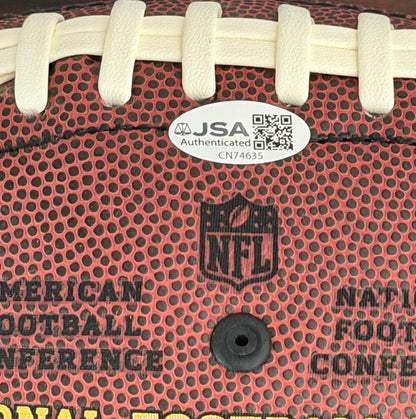 Khalil Mack Autographed Wilson Composite Replica Football JSA COA
