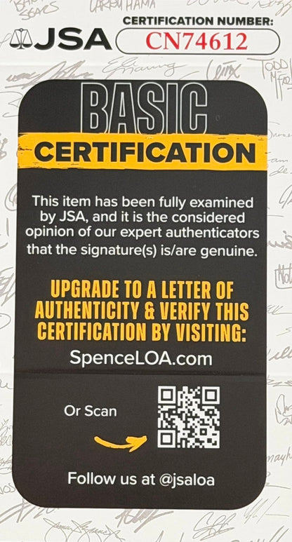 Jorge Posada Autographed Official MLB Baseball JSA COA New York Yankees
