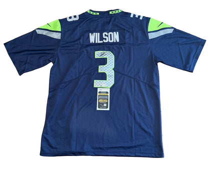 Russell Wilson Autographed Seattle Seahawks Jersey JSA COA