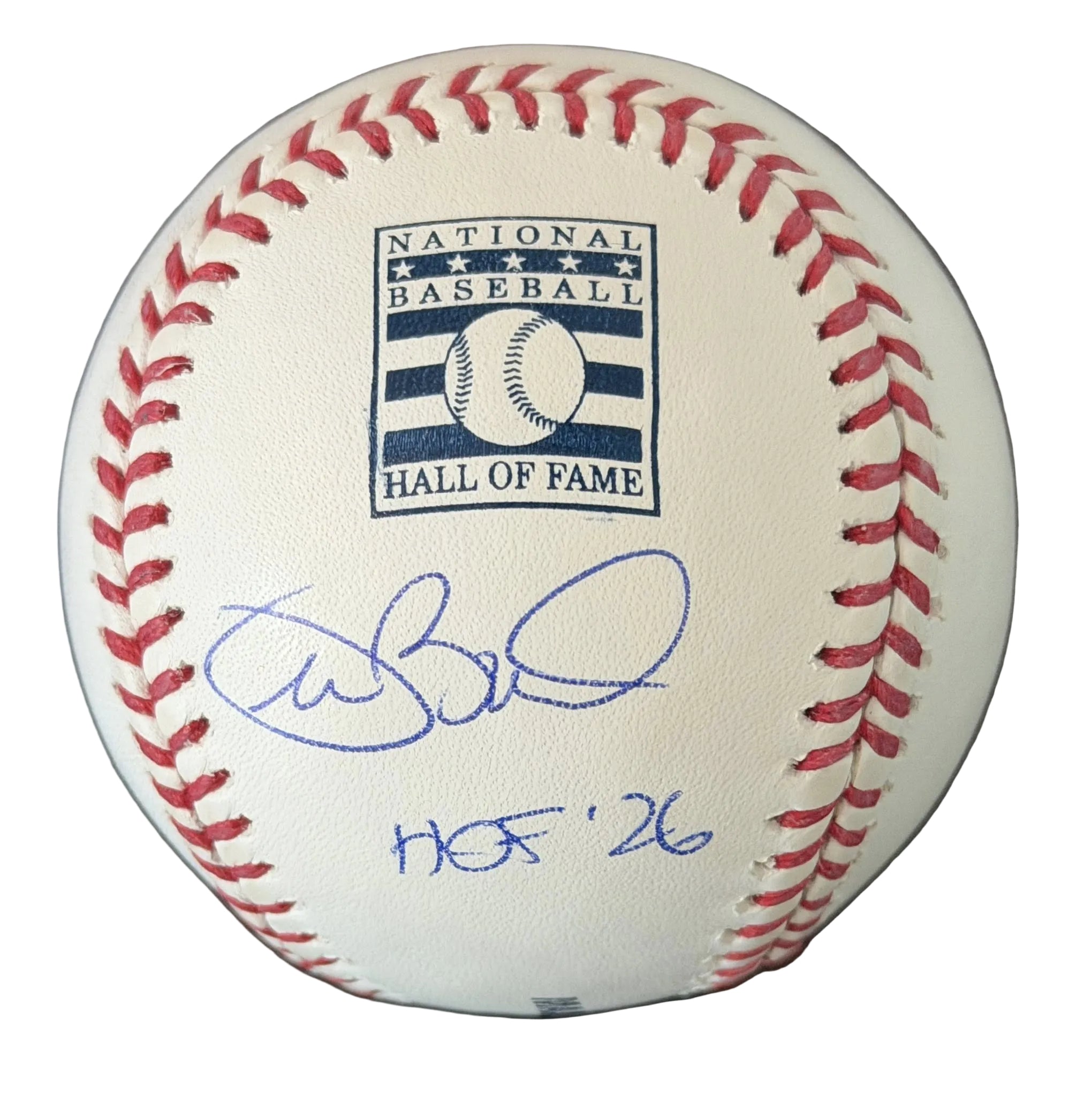 Joe Buck Autographed & Inscribed "HOF 26" Hall of Fame MLB Baseball JSA COA