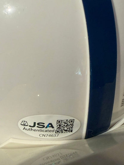 Andrew Luck Autographed Indianapolis Colts Mini Helmet JSA COA