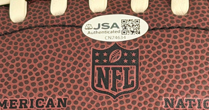 Richard Sherman Autographed Wilson Composite Replica Football JSA COA