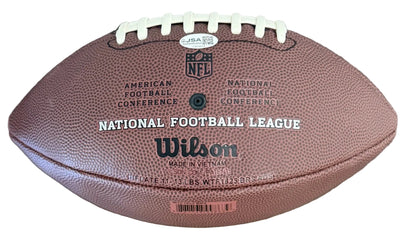 Richard Sherman Autographed Wilson Composite Replica Football JSA COA