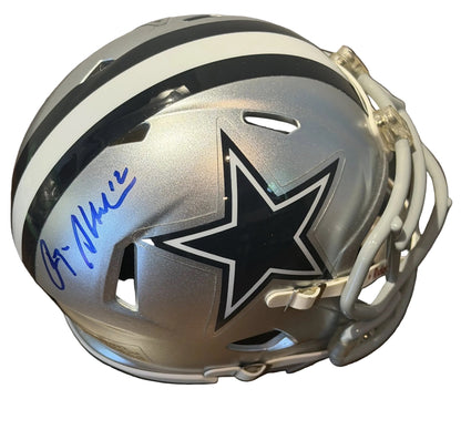 Roger Staubach Autographed Dallas Cowboys Mini Helmet JSA COA