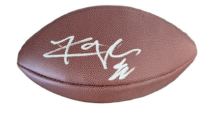 Khalil Mack Autographed Wilson Composite Replica Football JSA COA