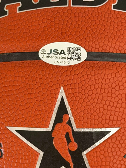 Durant, Irving, Gasol, Horford, Kerr Multi Signed 2015 All Star Basketball JSA