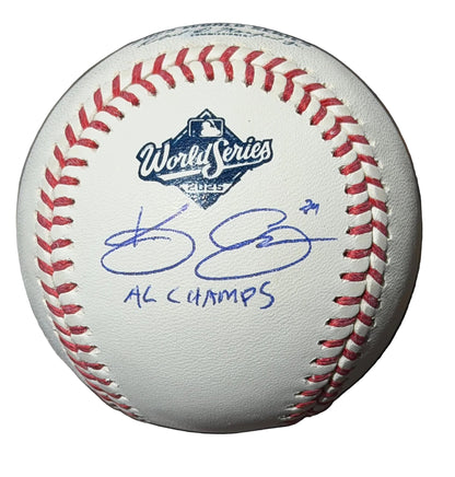 Kevin Gausman Autographed & Inscribed 2025 World Series Baseball JSA COA