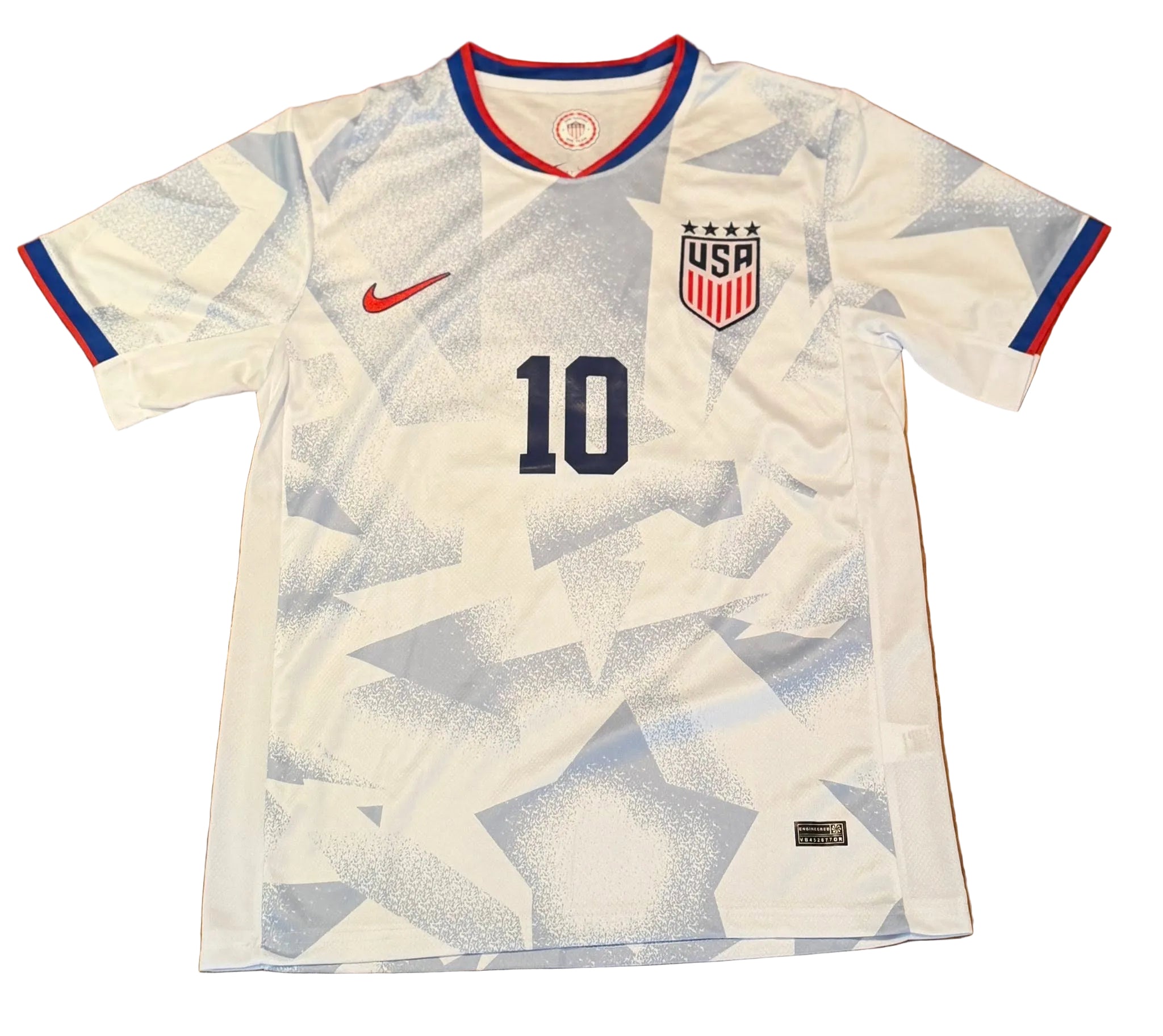 Christian Pulisic Autographed USA Jersey JSA COA Read Description