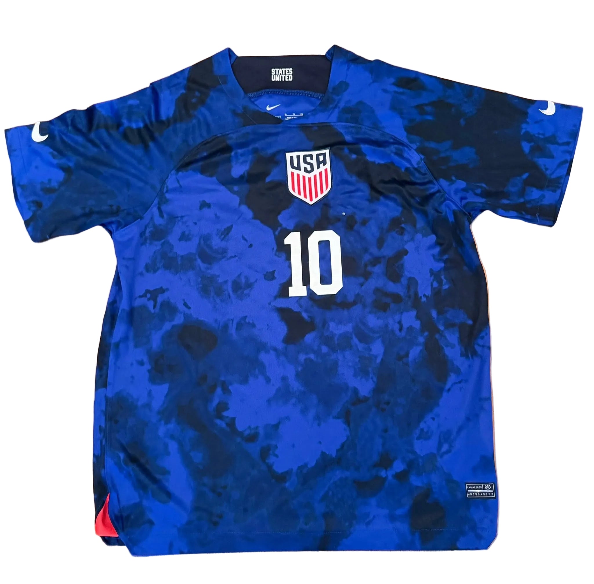 Christian Pulisic Autographed USA Jersey JSA COA