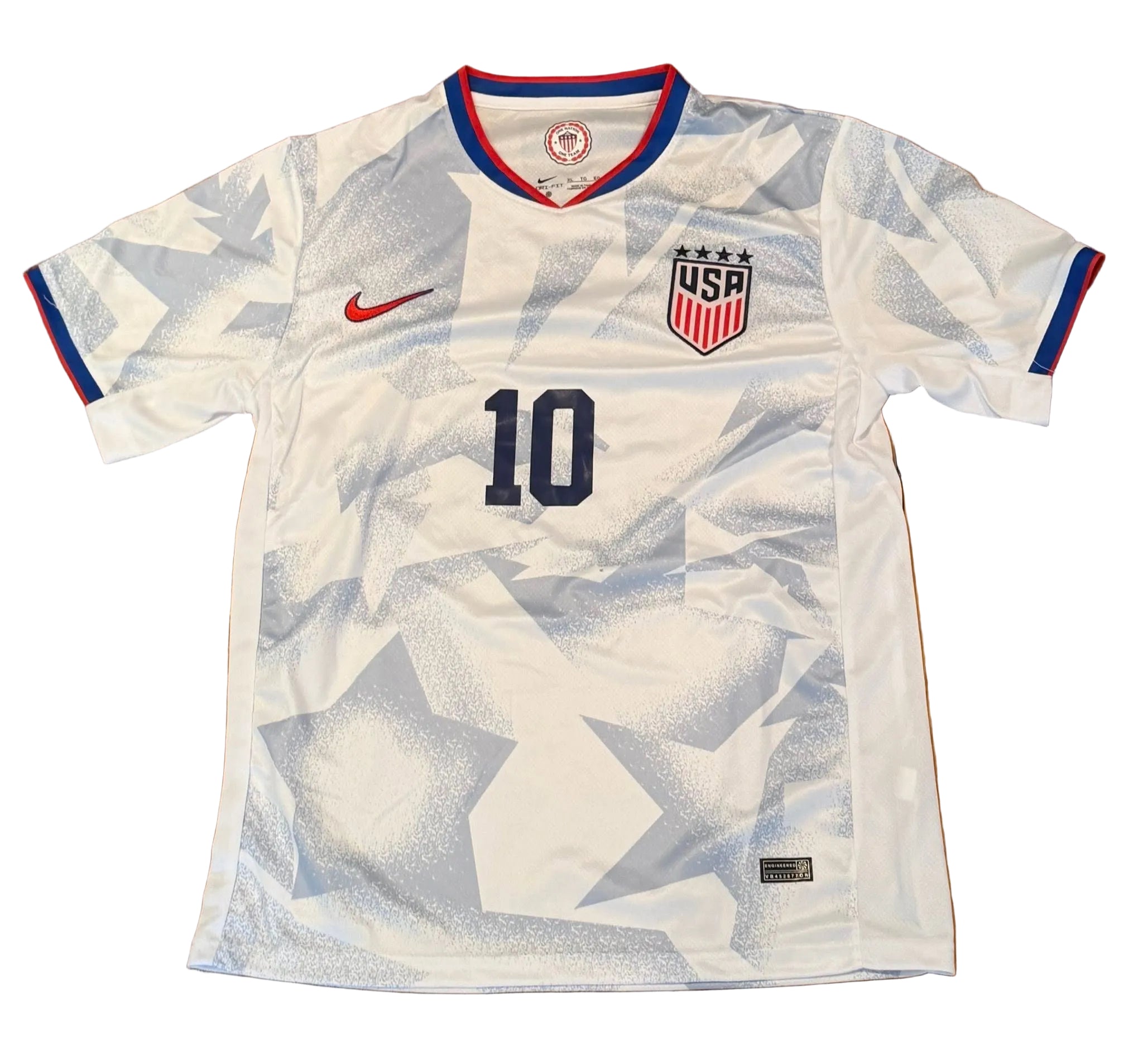 Christian Pulisic Autographed USA Jersey JSA COA Read Description