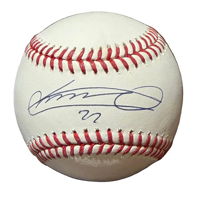 Vladimir Guerrero Jr Autographed Official MLB Baseball JSA COA Toronto Blue Jays