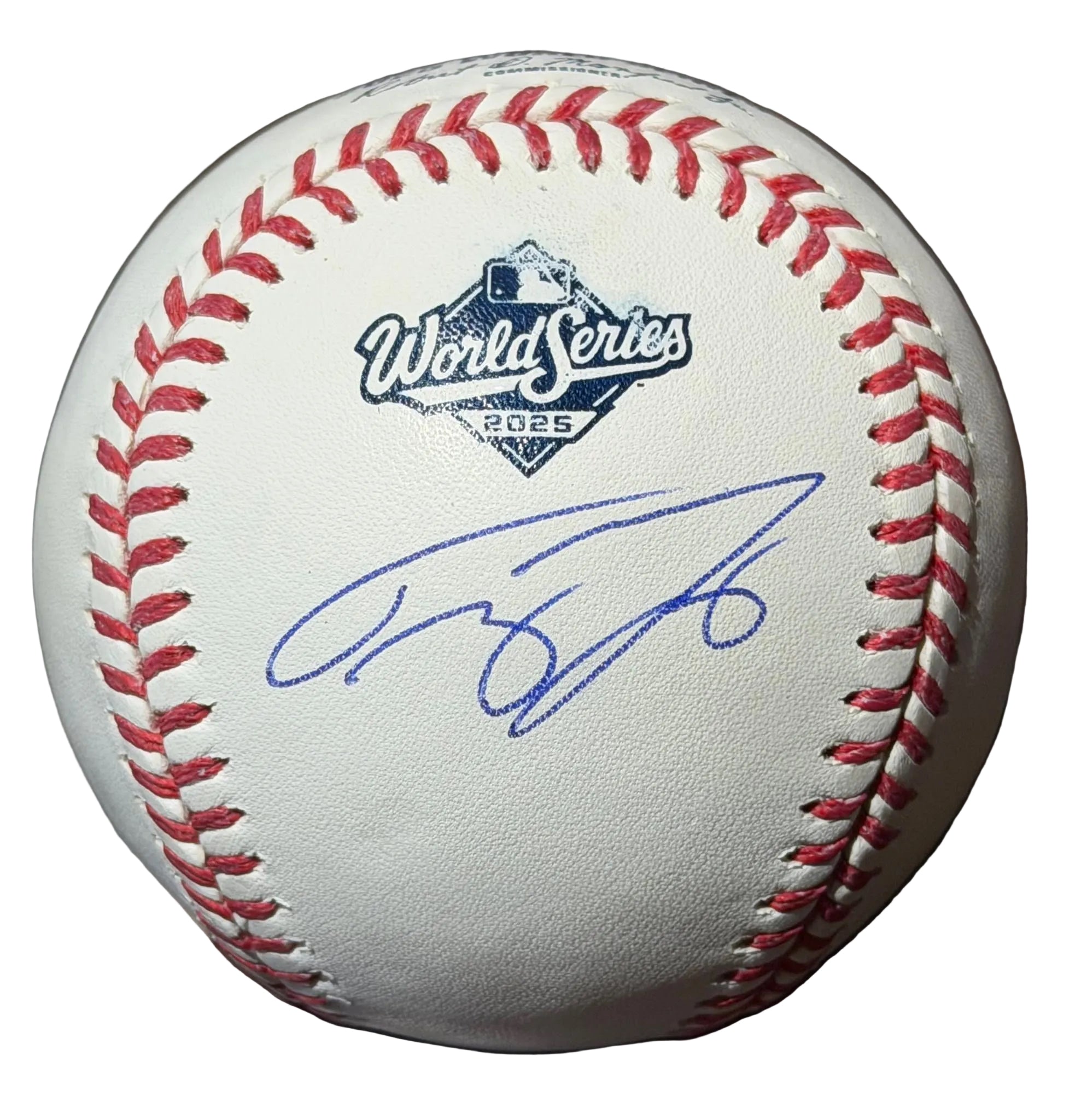 Trey Yesavage Autographed 2025 World Series Baseball JSA COA Toronto Blue Jays