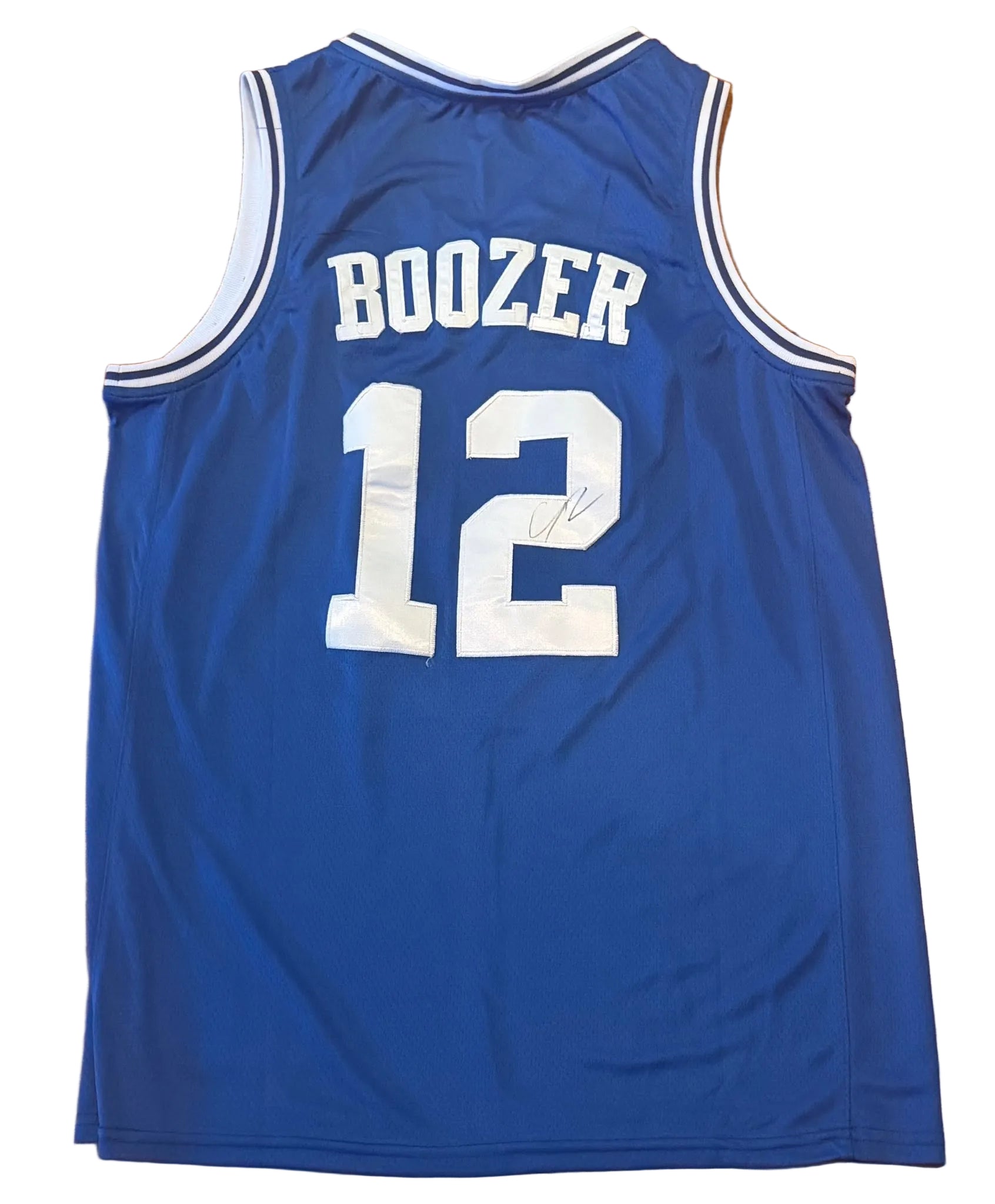 Cameron Boozer Signed Autographed Duke Blue Devils Jersey
