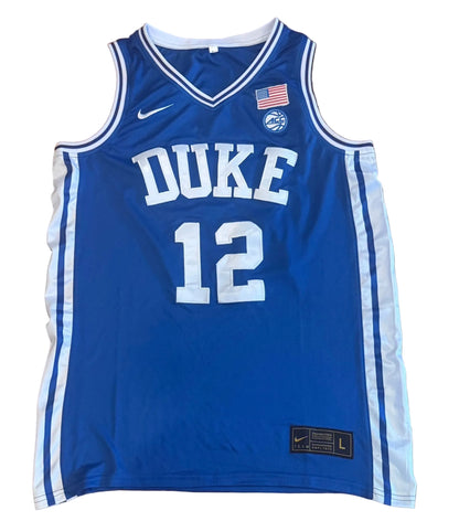 Cameron Boozer Signed Autographed Duke Blue Devils Jersey