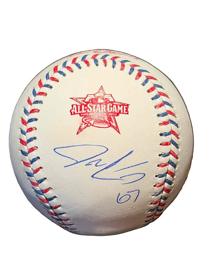 Jacob Latz Autographed 2026 MLB All Star Game Baseball Rangers