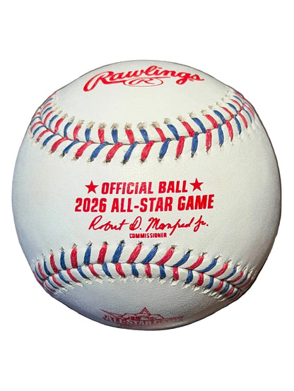 CJ Abrams Autographed 2026 MLB All Star Game Baseball Nationals