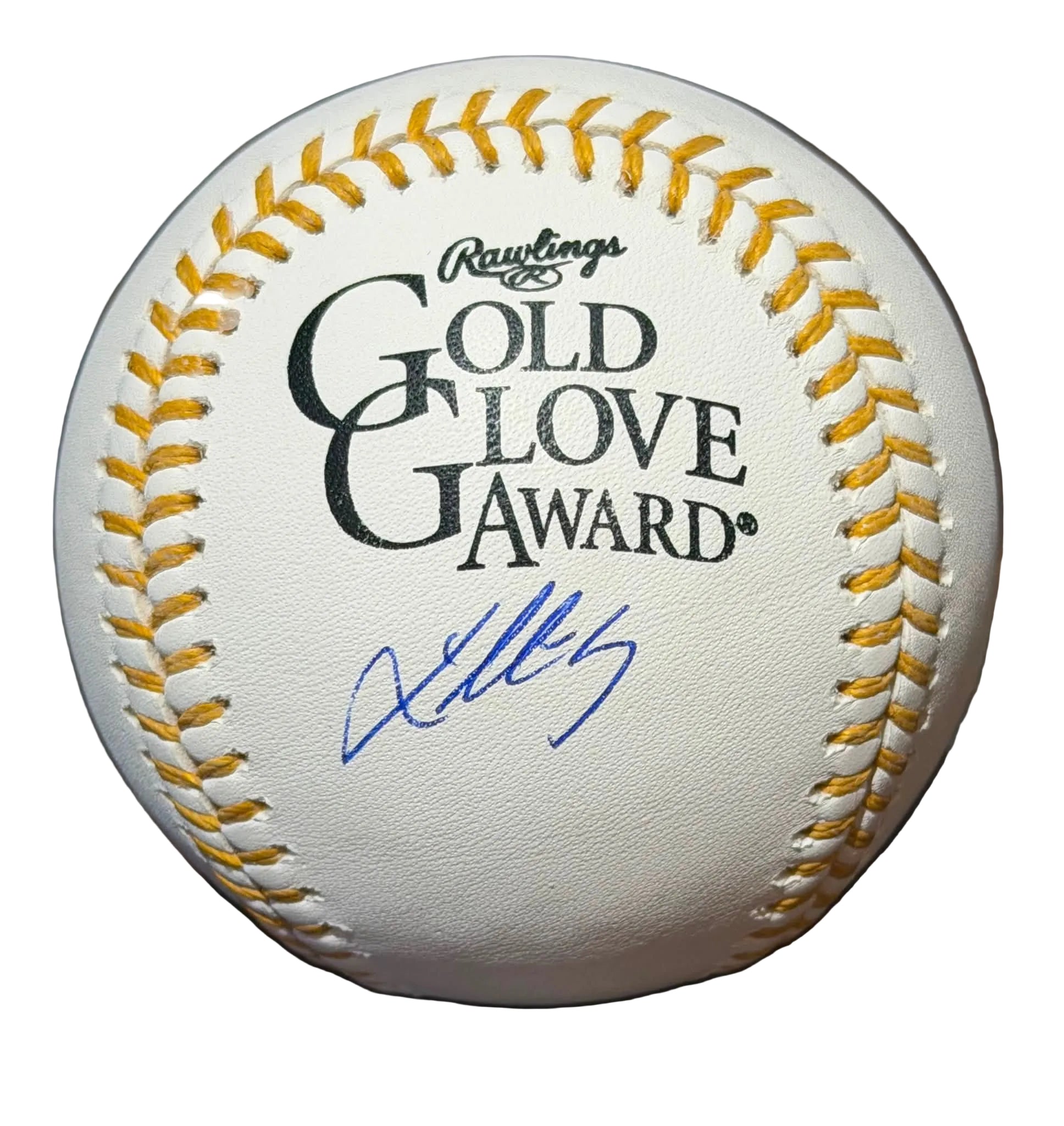 Kolten Wong Signed Autographed Gold Glove Award Baseball Cardinals