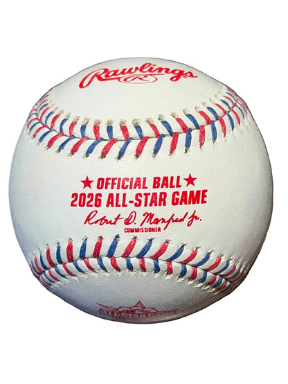 John Schneider Autographed 2026 MLB All Star Game Baseball Blue Jays