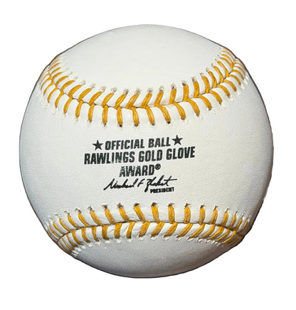 Kolten Wong Signed Autographed Gold Glove Award Baseball Cardinals