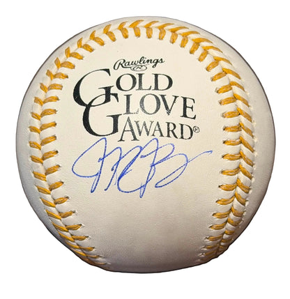 Michael Bourn Signed Autographed Gold Glove Award Baseball Astros