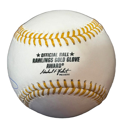 Eric Hosmer Signed Autographed Gold Glove Award Baseball Royals