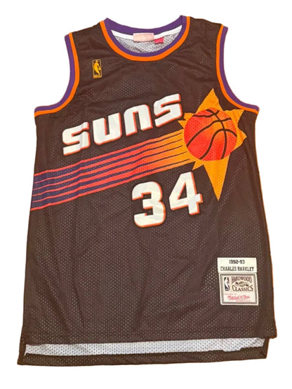 Charles Barkley Signed Autographed Phoenix Suns Jersey JSA COA