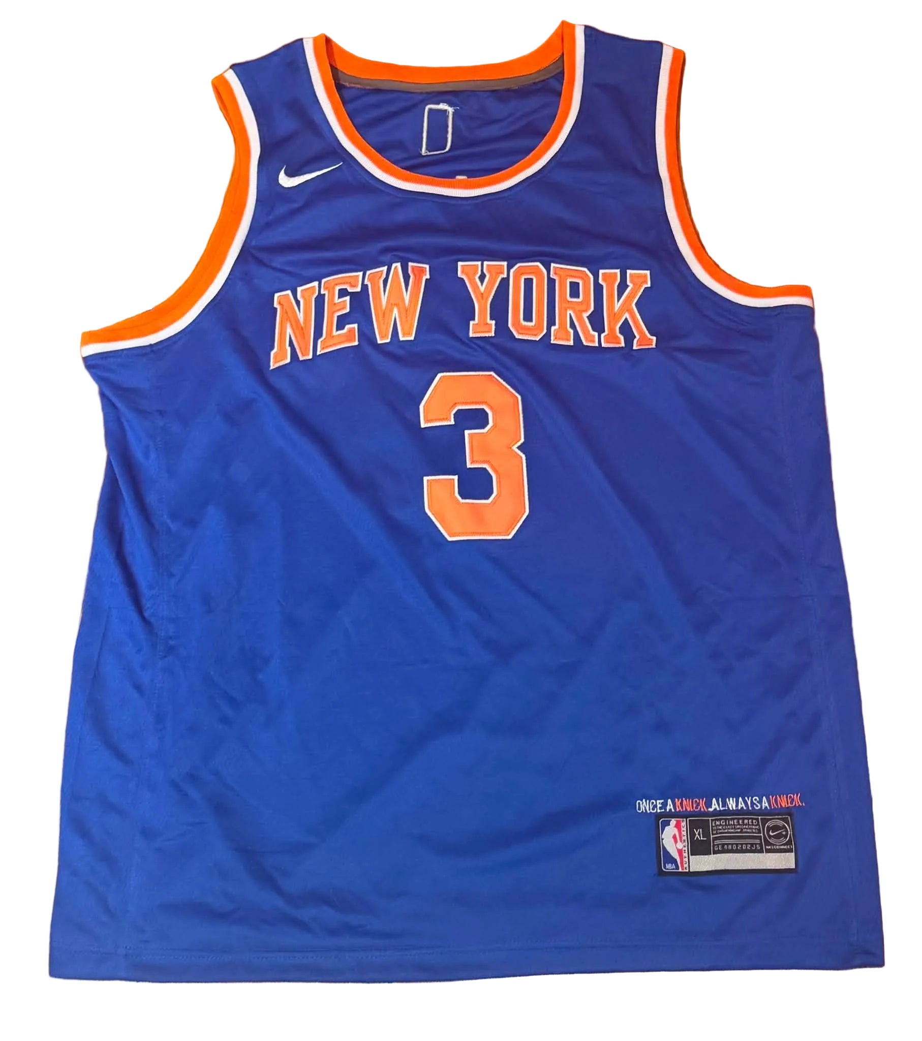Josh Hart Signed Autographed New York Knicks Jersey JSA COA