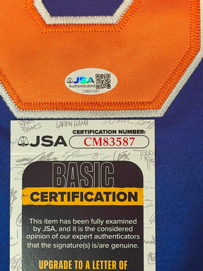 Josh Hart Signed Autographed New York Knicks Jersey JSA COA