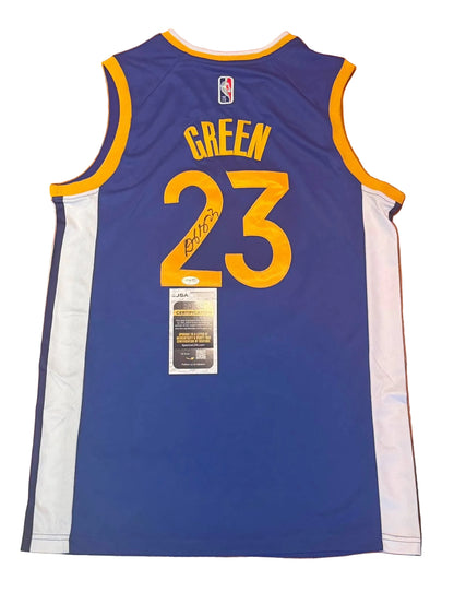 Draymond Green Signed Autographed Golden State Warriors Jersey JSA COA