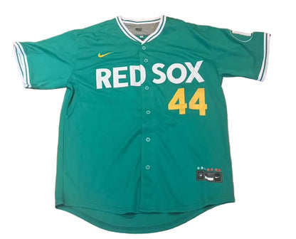 Aroldis Chapman Signed Autographed Boston Red Sox City Connect Jersey JSA COA