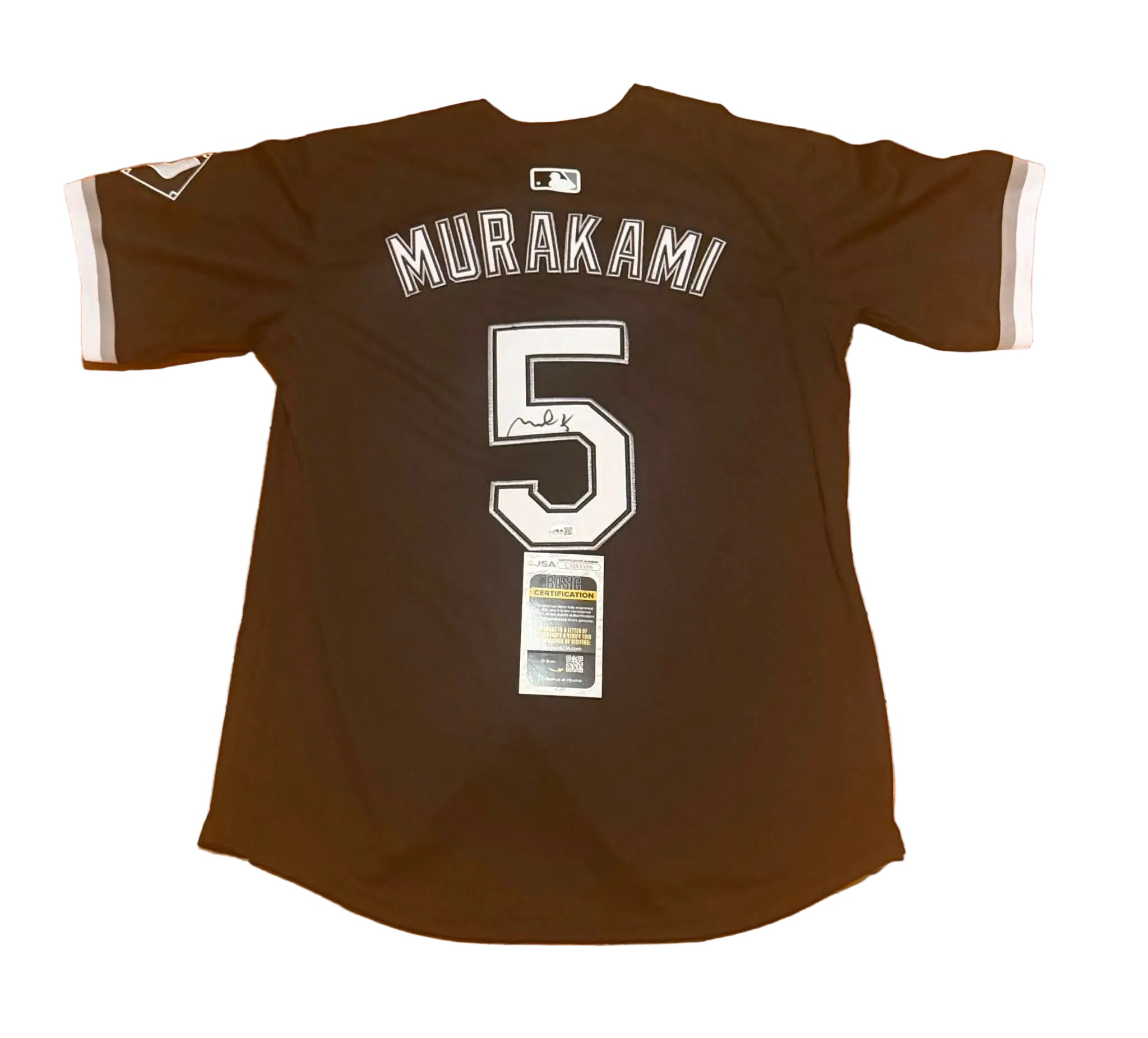 Munetaka Murakami Signed Autographed Chicago White Sox Jersey JSA COA
