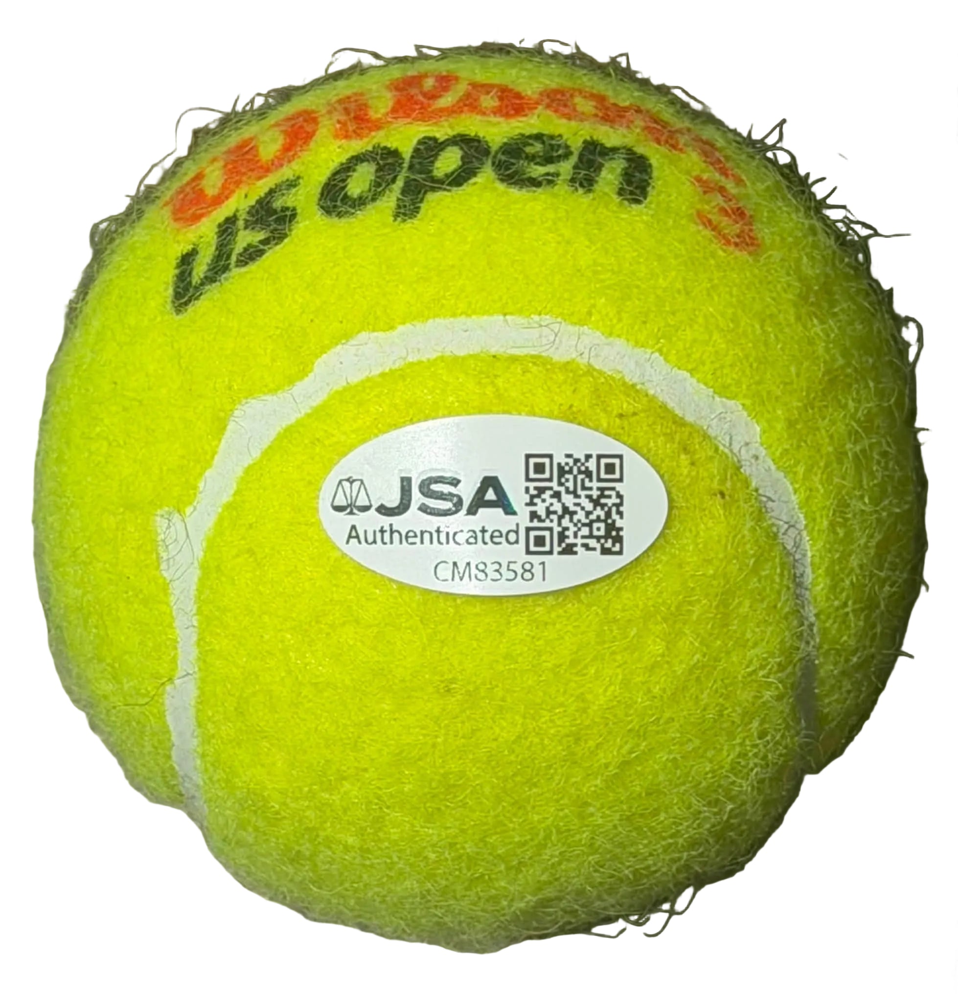 Rafael Nadal Signed Autographed US Open Wilson Tennis Ball JSA COA