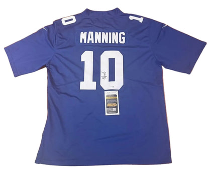 Eli Manning Signed Autographed New York Giants Jersey JSA COA
